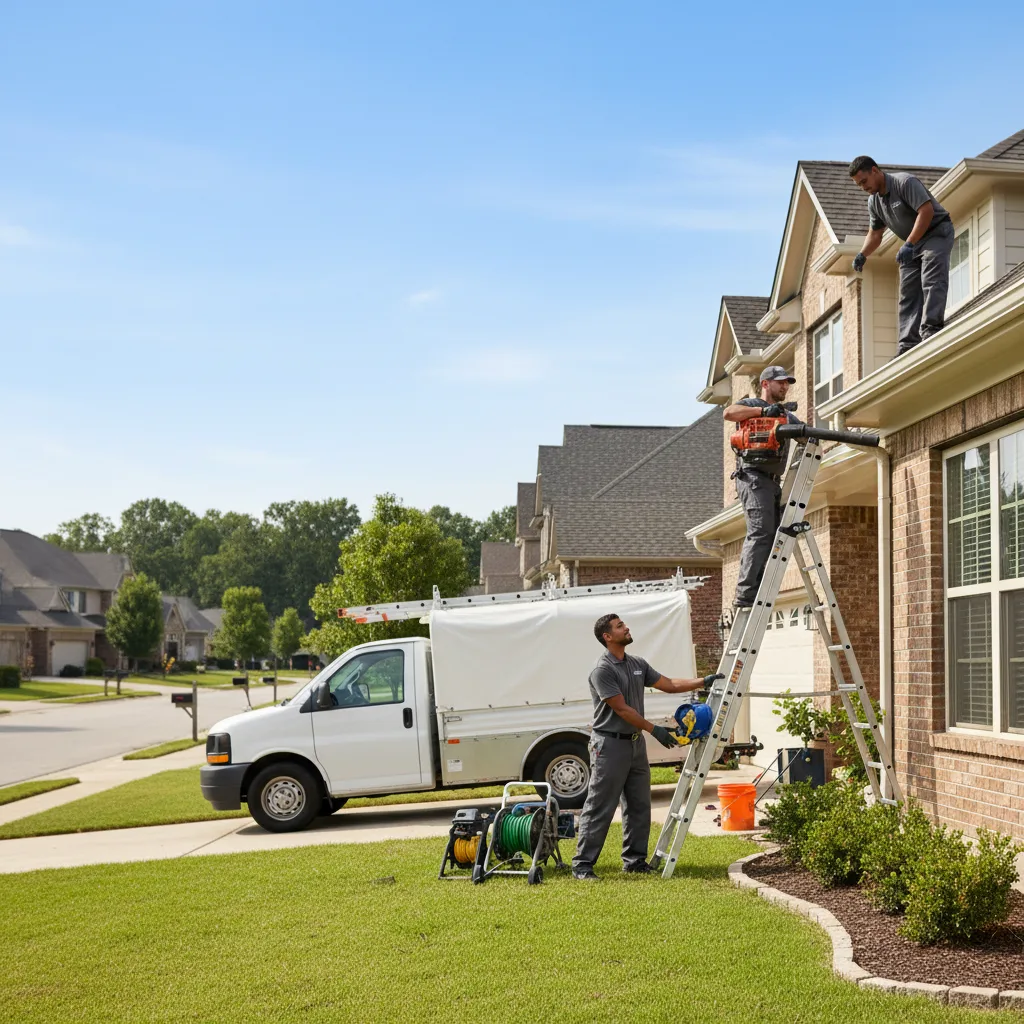 Home Gutter Service in Happy, TX near me